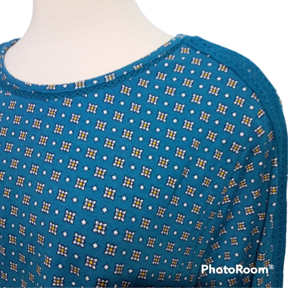 Lands End Lace Long Sleeve Blouse Size 1X EUC - Picture 4 of 11